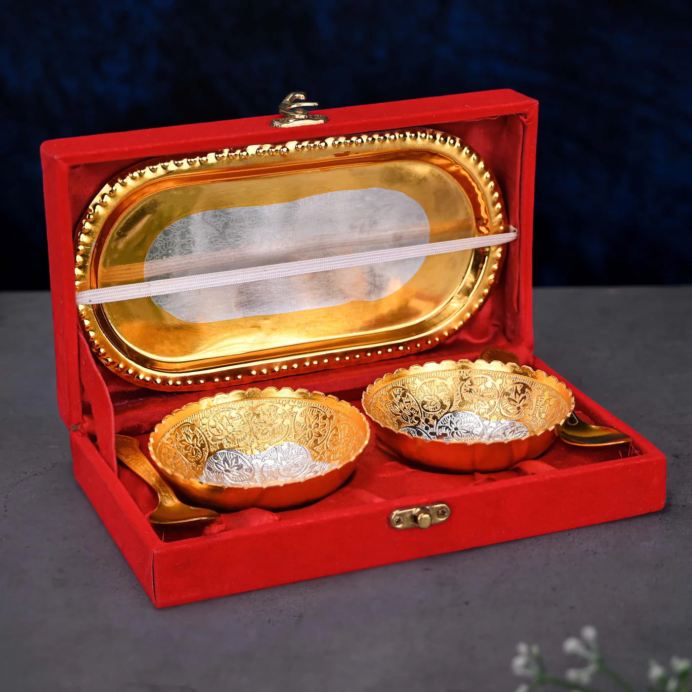 Golden Gift Plate Set Regular price Rs. 499.00
