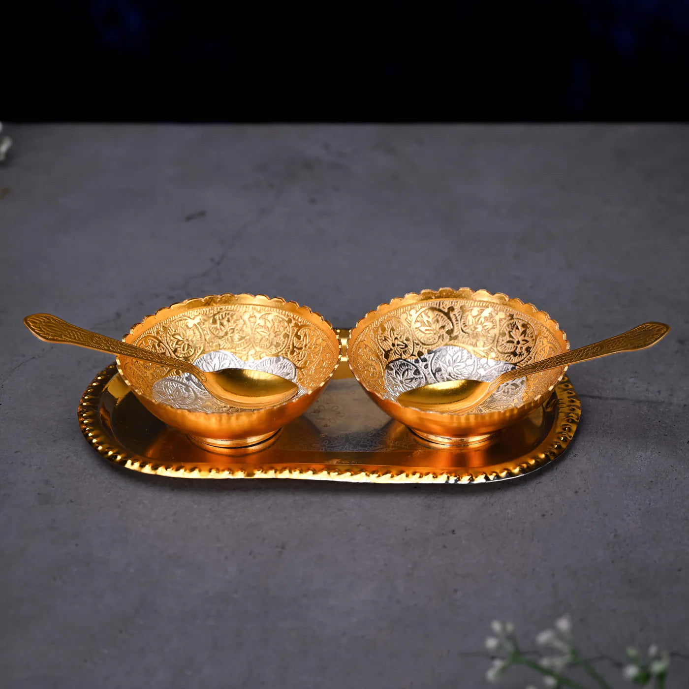 Golden Gift Plate Set Regular price Rs. 499.00