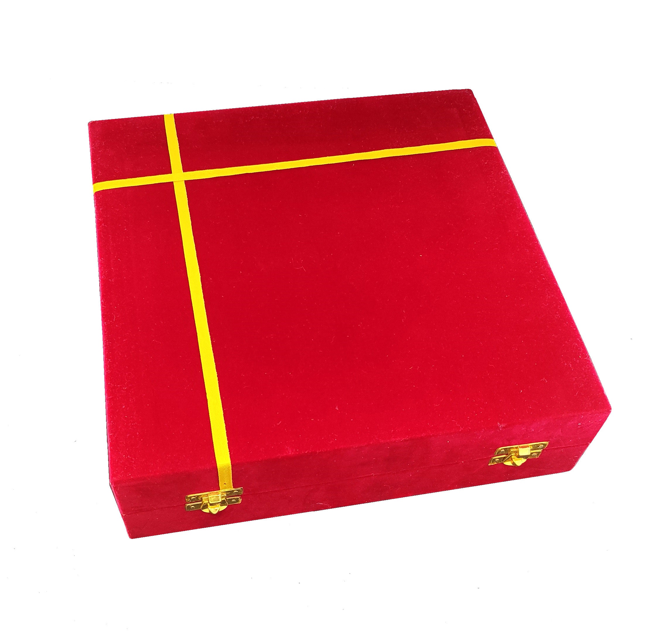 BENGALEN Pooja Thali Set Silver Plated with Gift Box 22 cm Designed Puja Plate Kalash Ghanti Bowl Spoon Dhup Dan Kuber Diya for Housewarming Diwali Wedding Gift Items