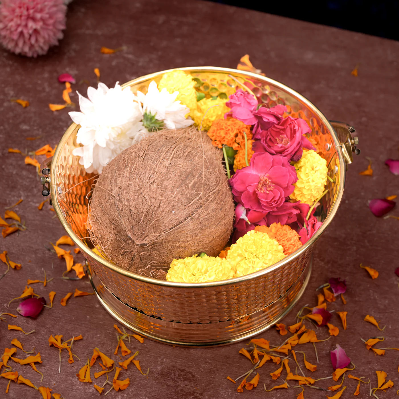 Brass Pooja Tokri Regular price Rs. 1,299.00