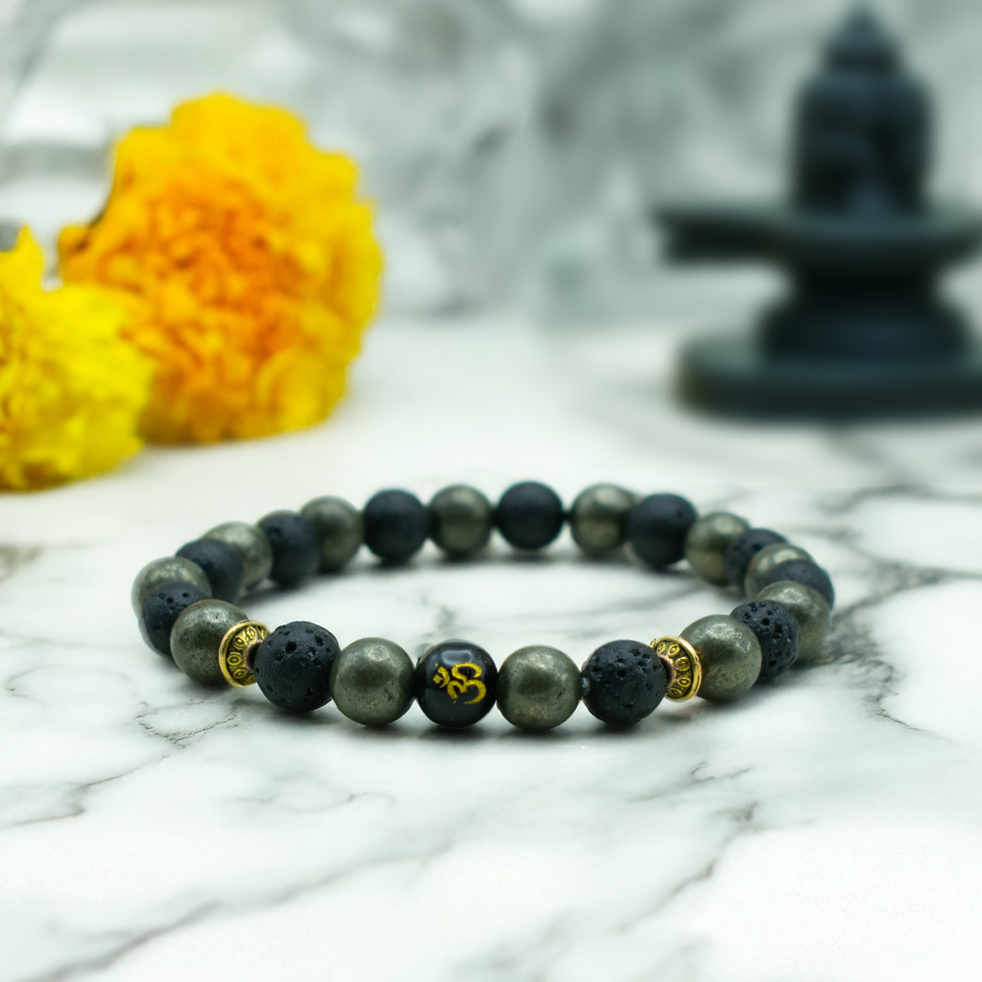 Dhan OM Pyrite Bracelet