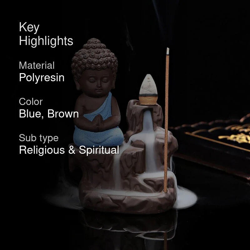 Little Budha Smoke Fountain - Blue